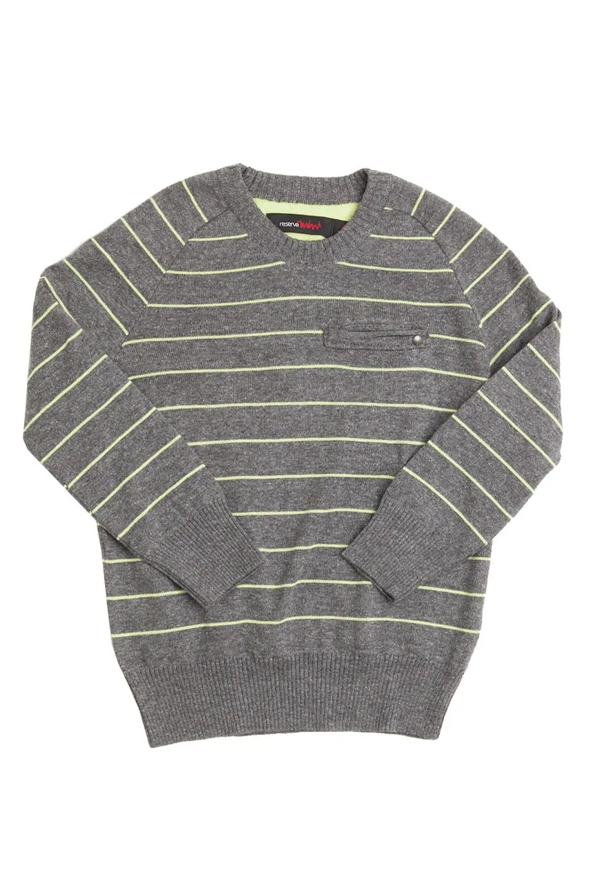 Tricot Mini Raglan Listrado Simples | Mini