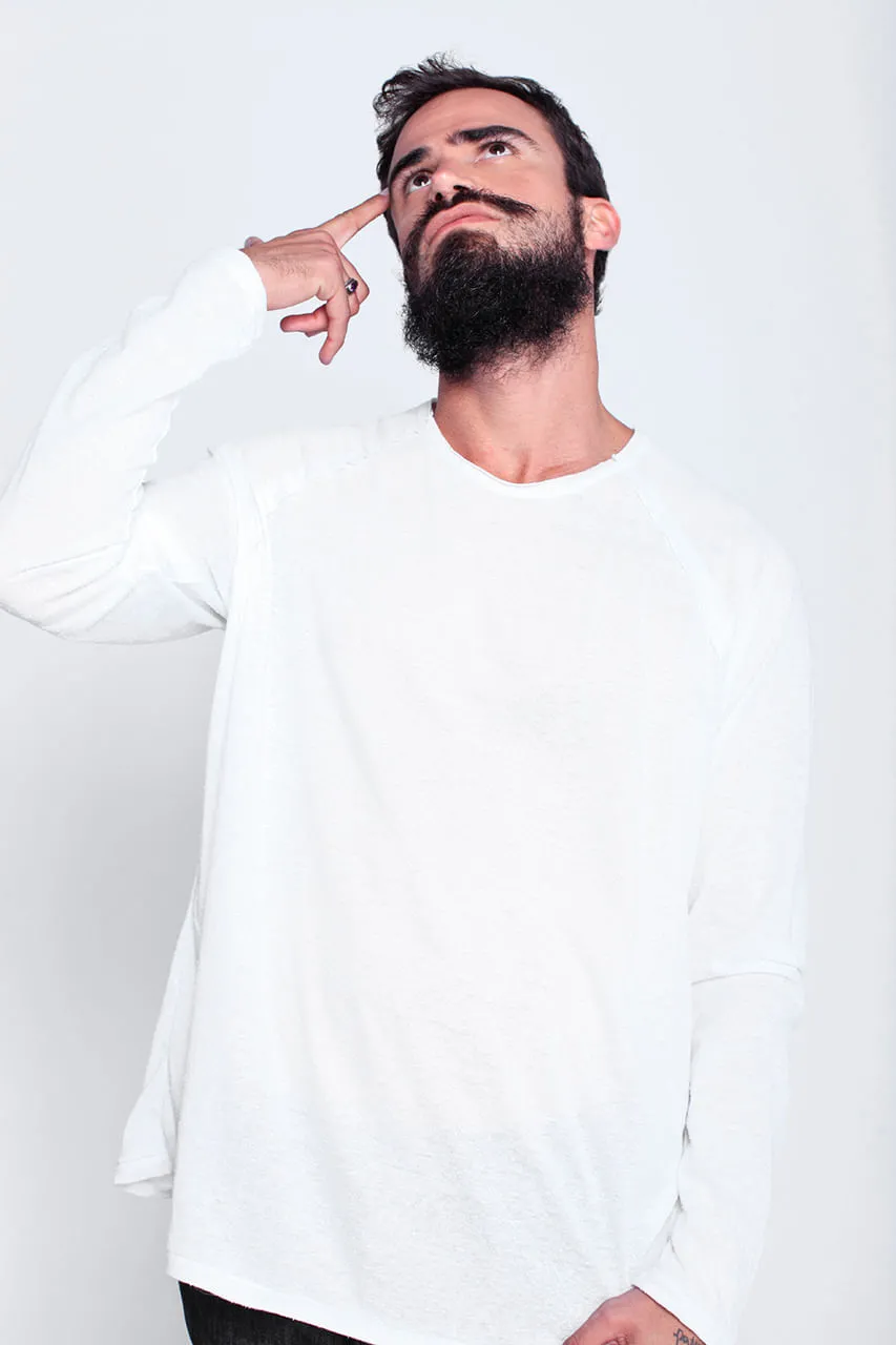 T-SHIRT RAGLAN BOTONE ML