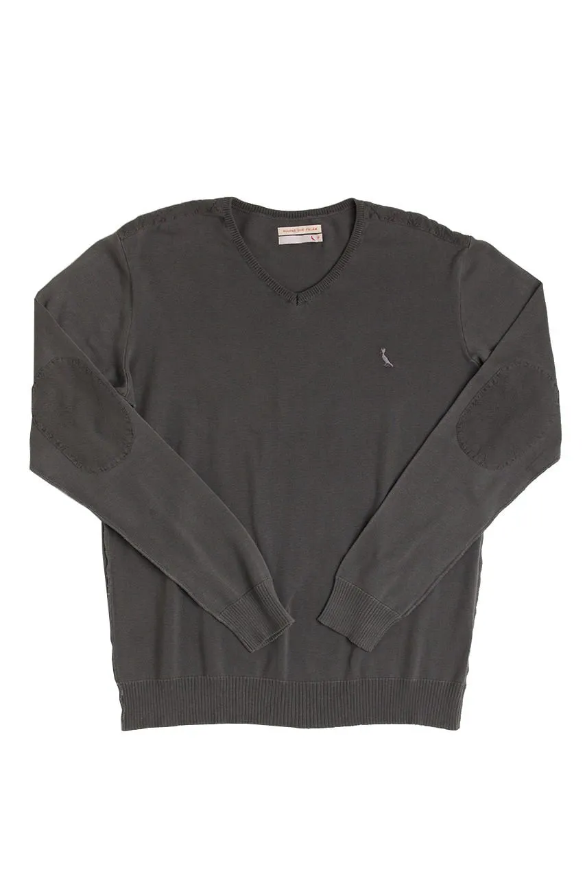 SWEATER GOLA V RECORTE OMBRO