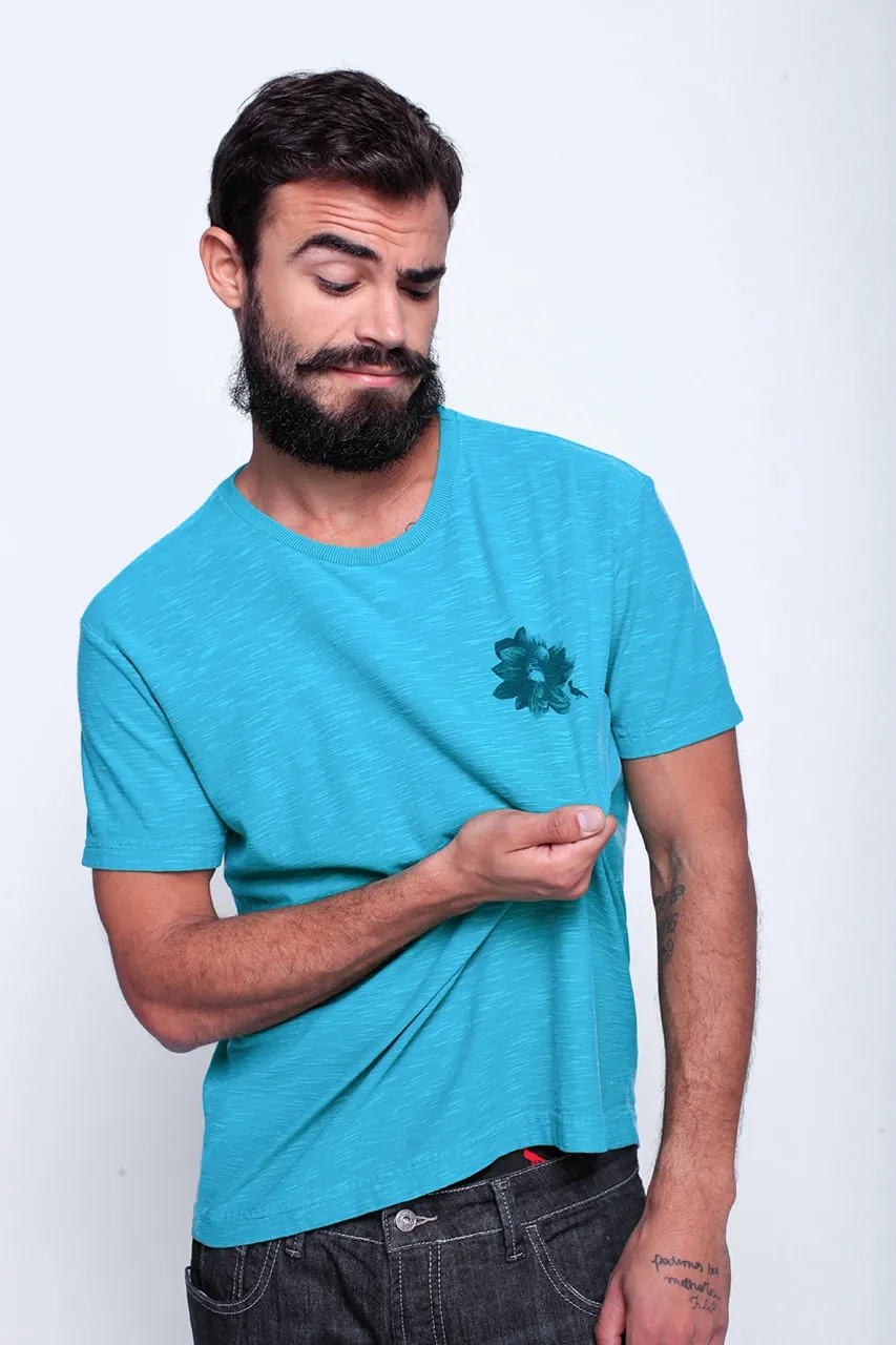 T-SHIRT PICA-PAU FLOWERS