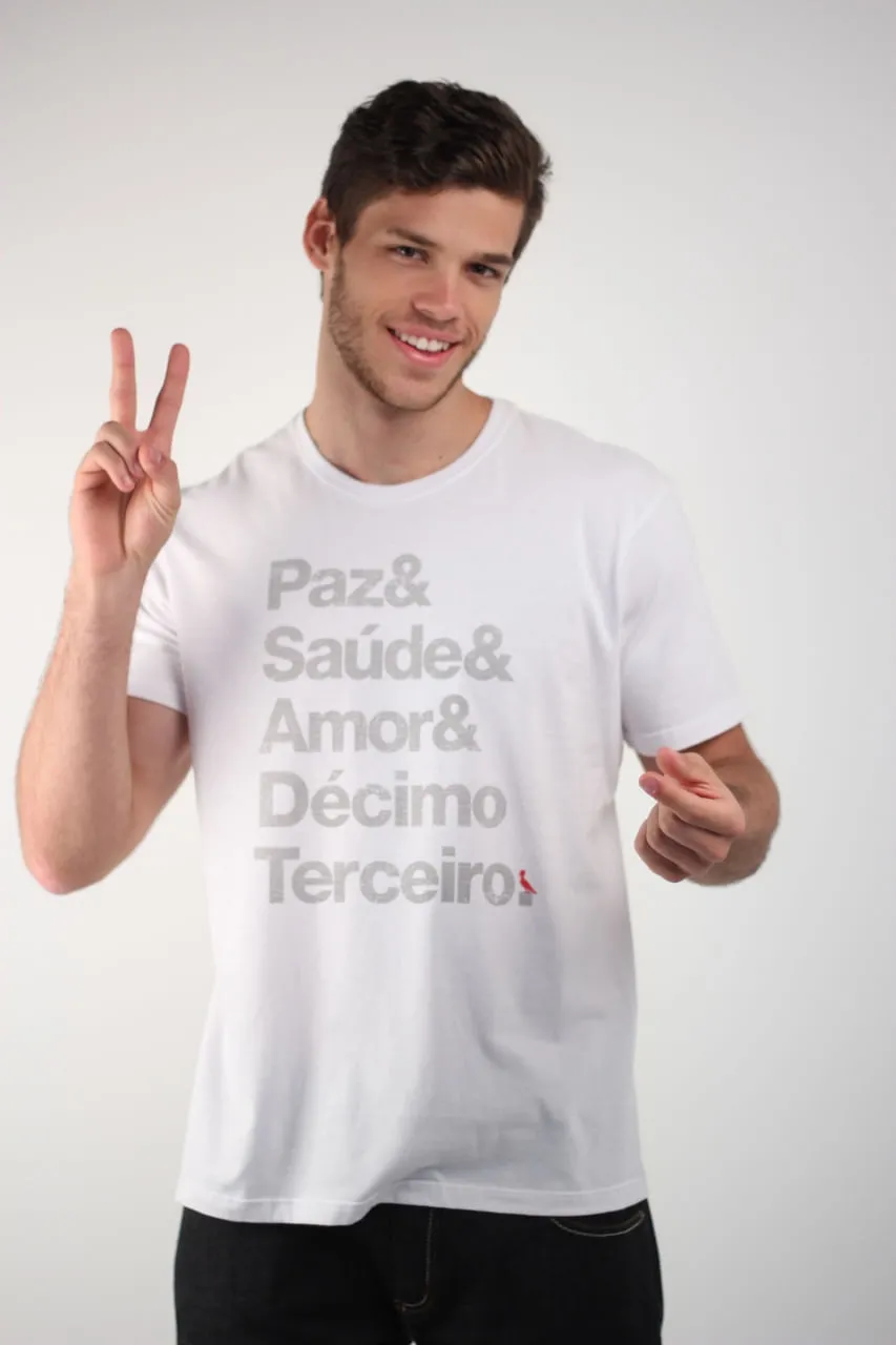 T-SHIRT PAZ E SAÚDE COMFORT