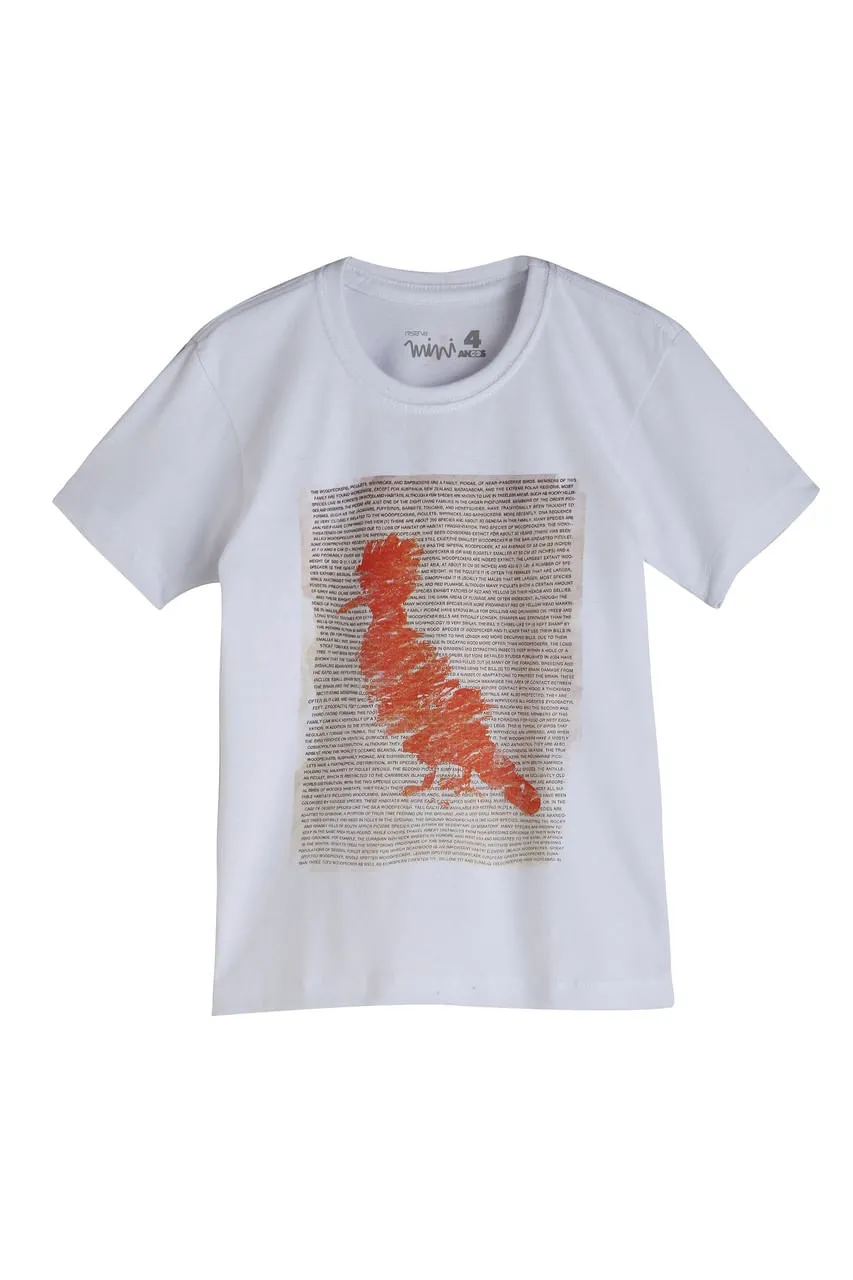 T-shirt Mini Picapau Crayon | Mini