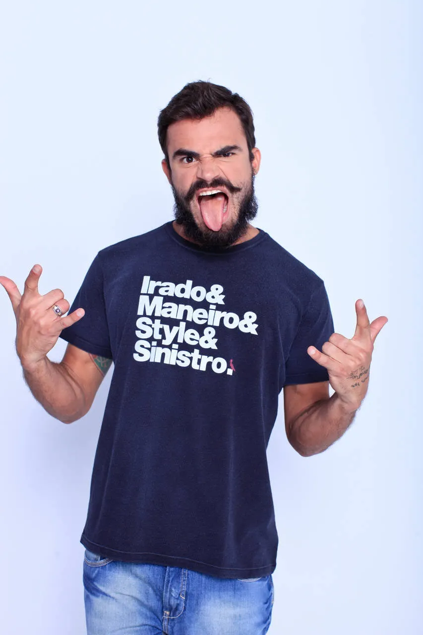 T-SHIRT IRADO E MANEIRO