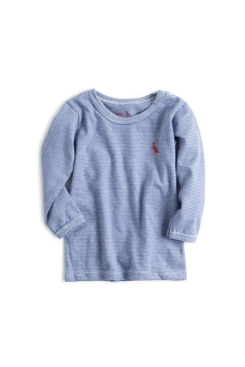 T-Shirt Mini Baby Listrado Punk Ml | Mini