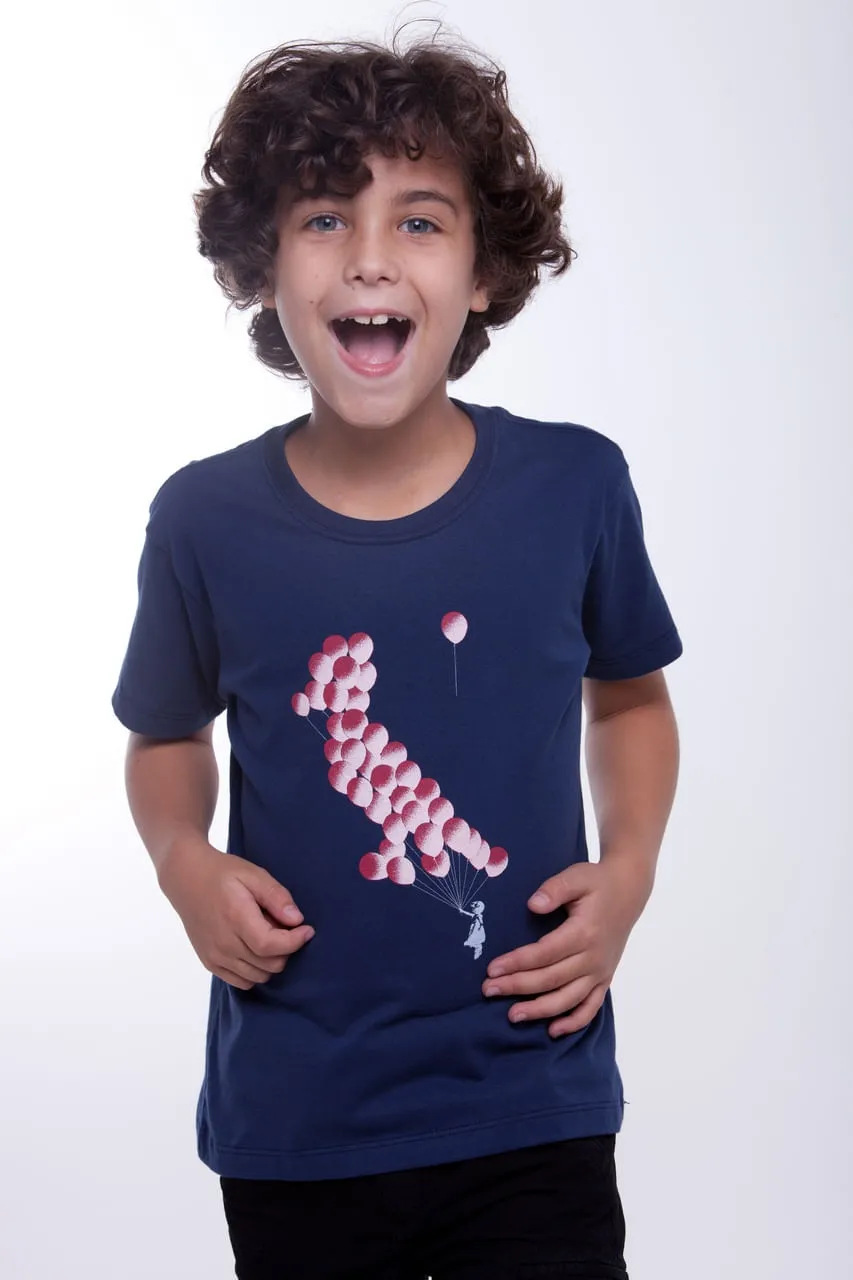 T-shirt Mini Pica Pau Balões | Mini