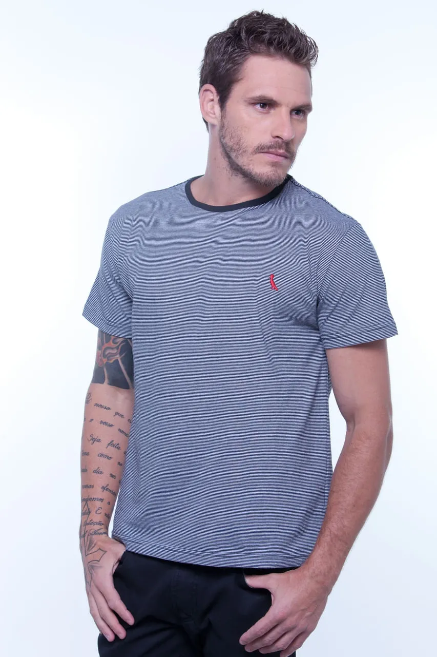 T-SHIRT LISTRAS PUNK