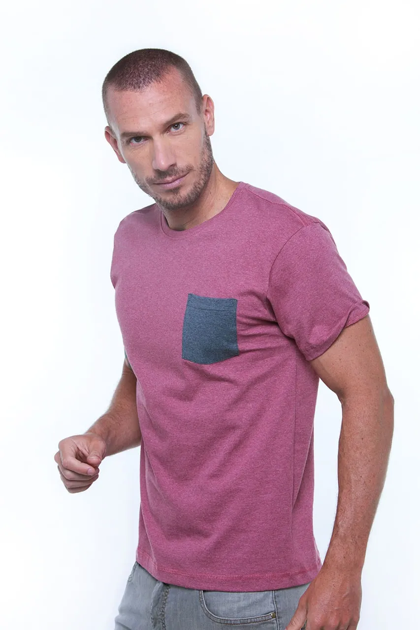 T-SHIRT MESCLA BICOLOR