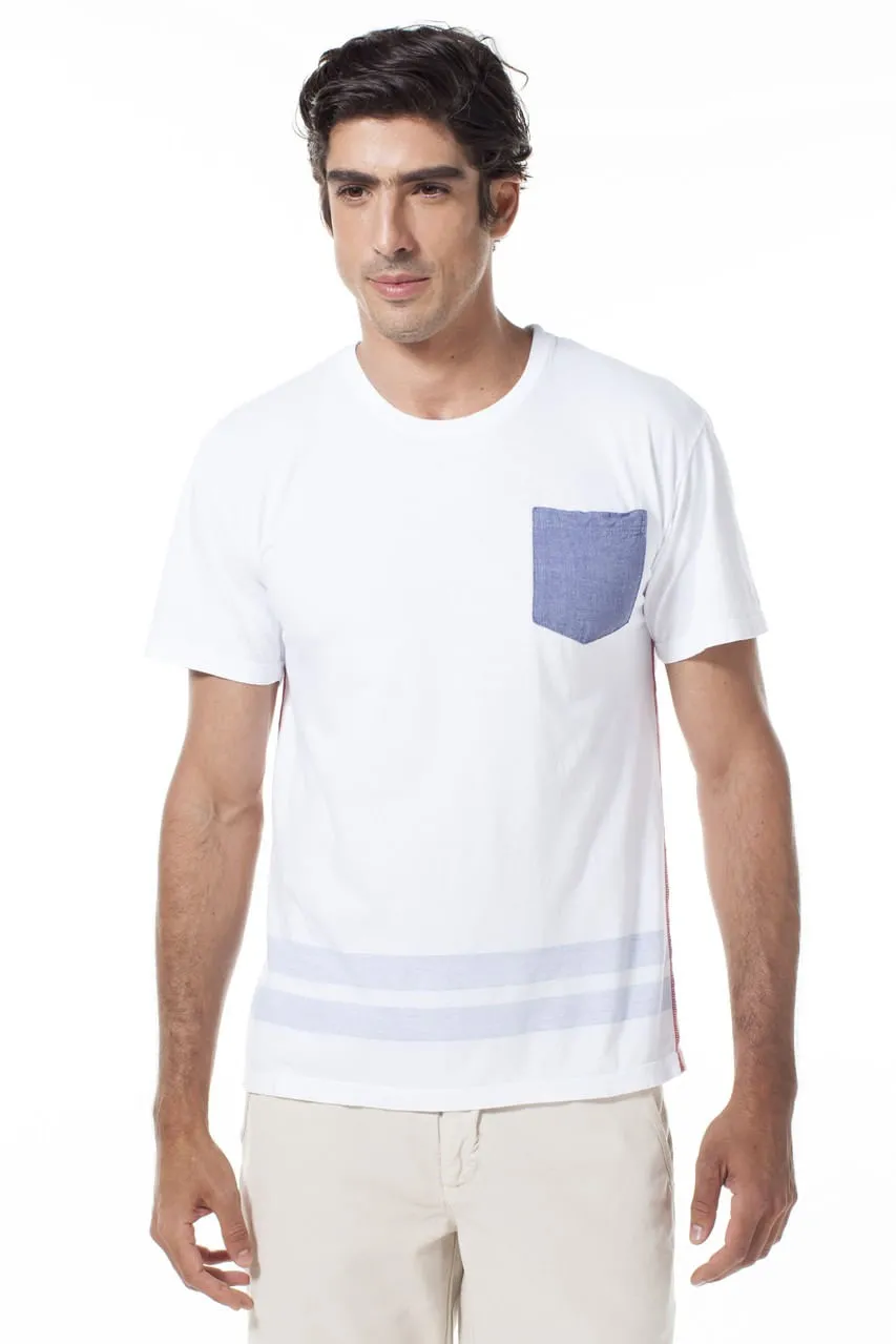 T-SHIRT BOLSO NATURAL