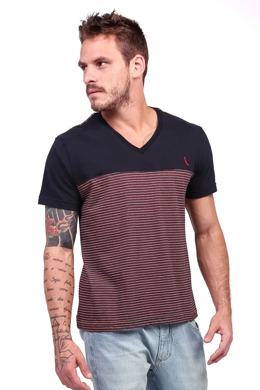 T-SHIRT LISTRAS PUNK 3D