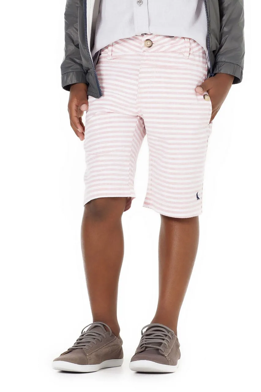 Bermuda Mini Casual Listrada | Mini