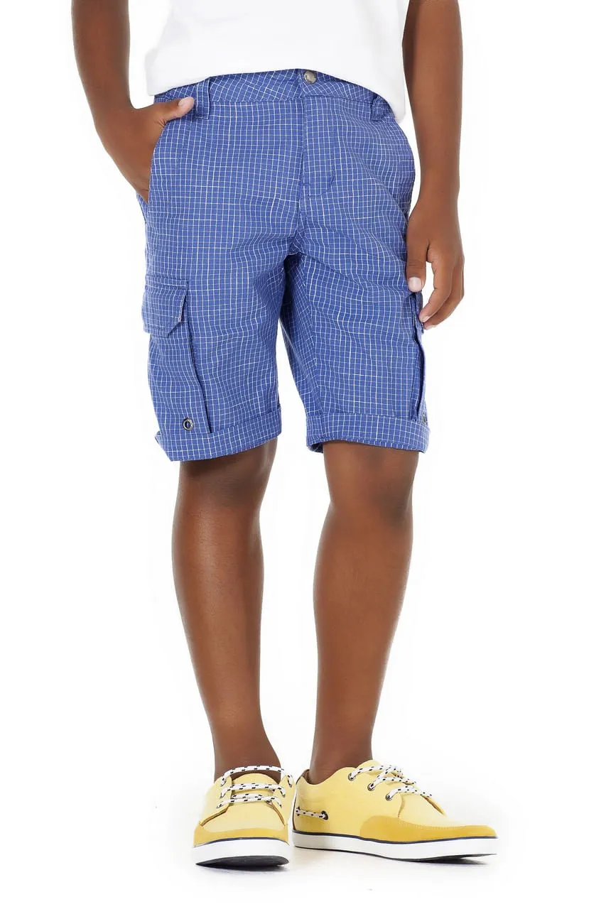 Bermuda Mini Cargo Xadrez Tio | Mini