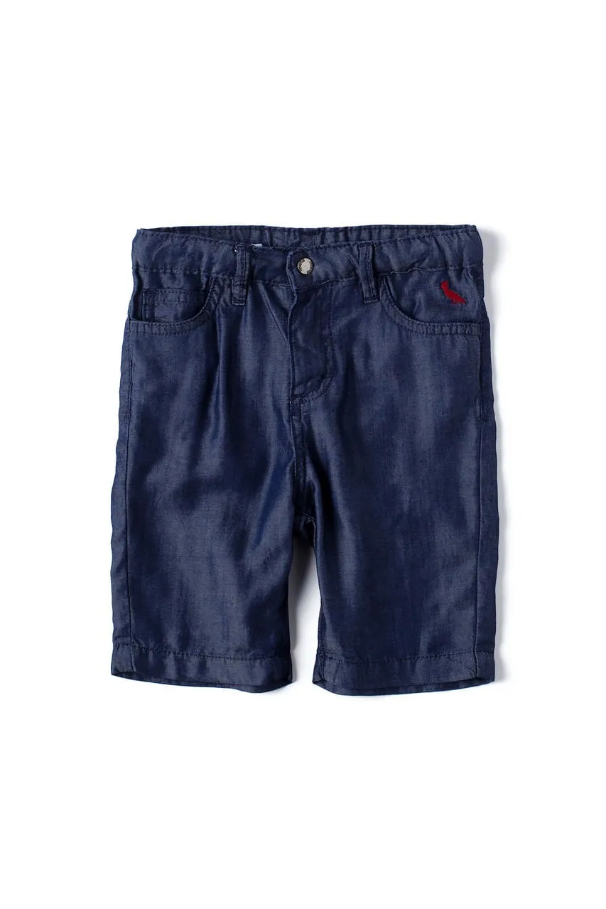 Bermuda Bb Cos Elastico Jeans | Mini