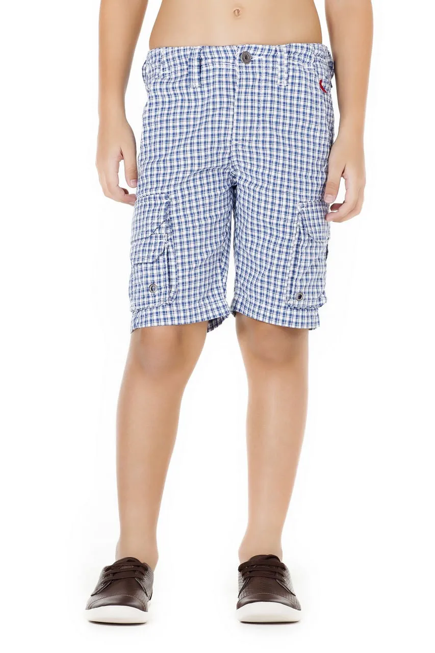 Bermuda Mini Army Xadrez Jeans | Mini