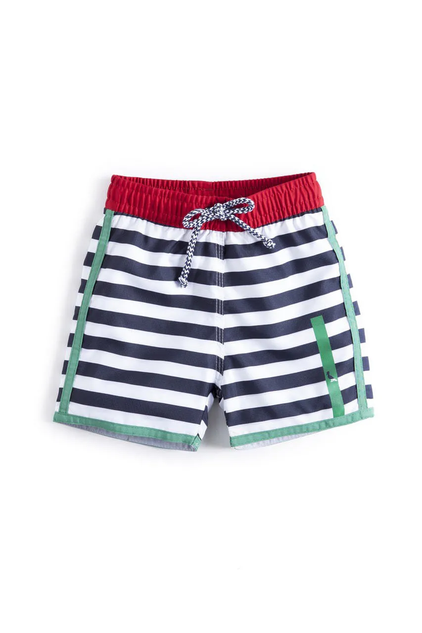 Bermuda De Praia Bb Listras | Mini