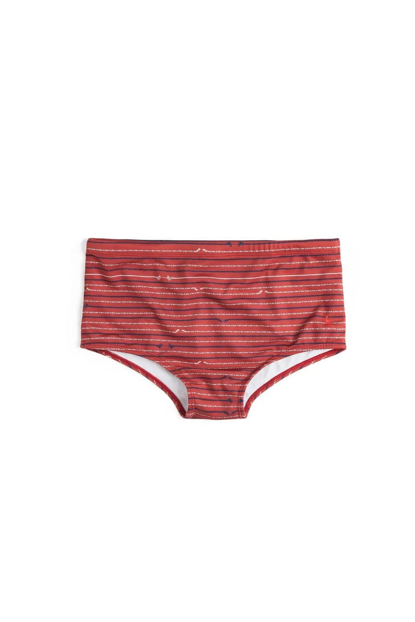 SUNGA ESTAMPADA LISTRAS MARINHEIRO