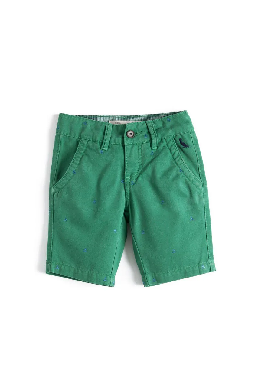 Bermuda Mini Casual Bordado Tom | Mini