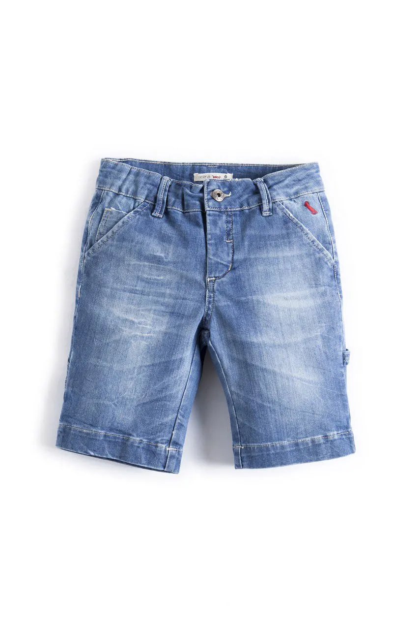 Bermuda Mini Jeans Carpinteiro | Mini