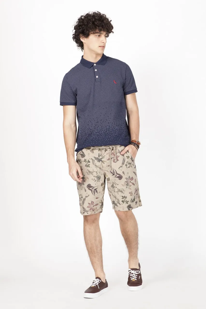 BERMUDA ESTAMPADA BOTANICA