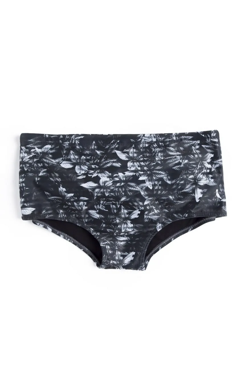 SUNGA ESTAMPADA FLORAL LISTRA PB