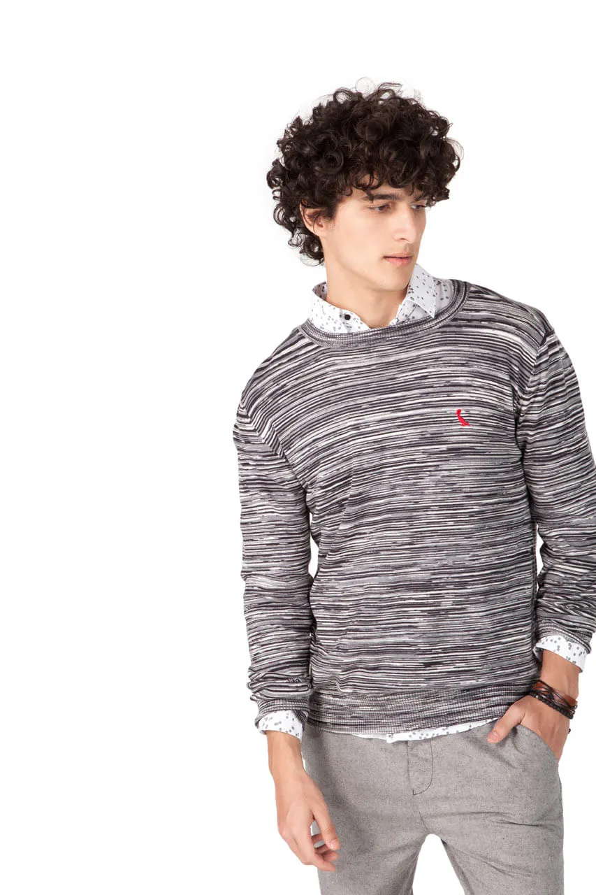 SUETER RAJADO MESCLA