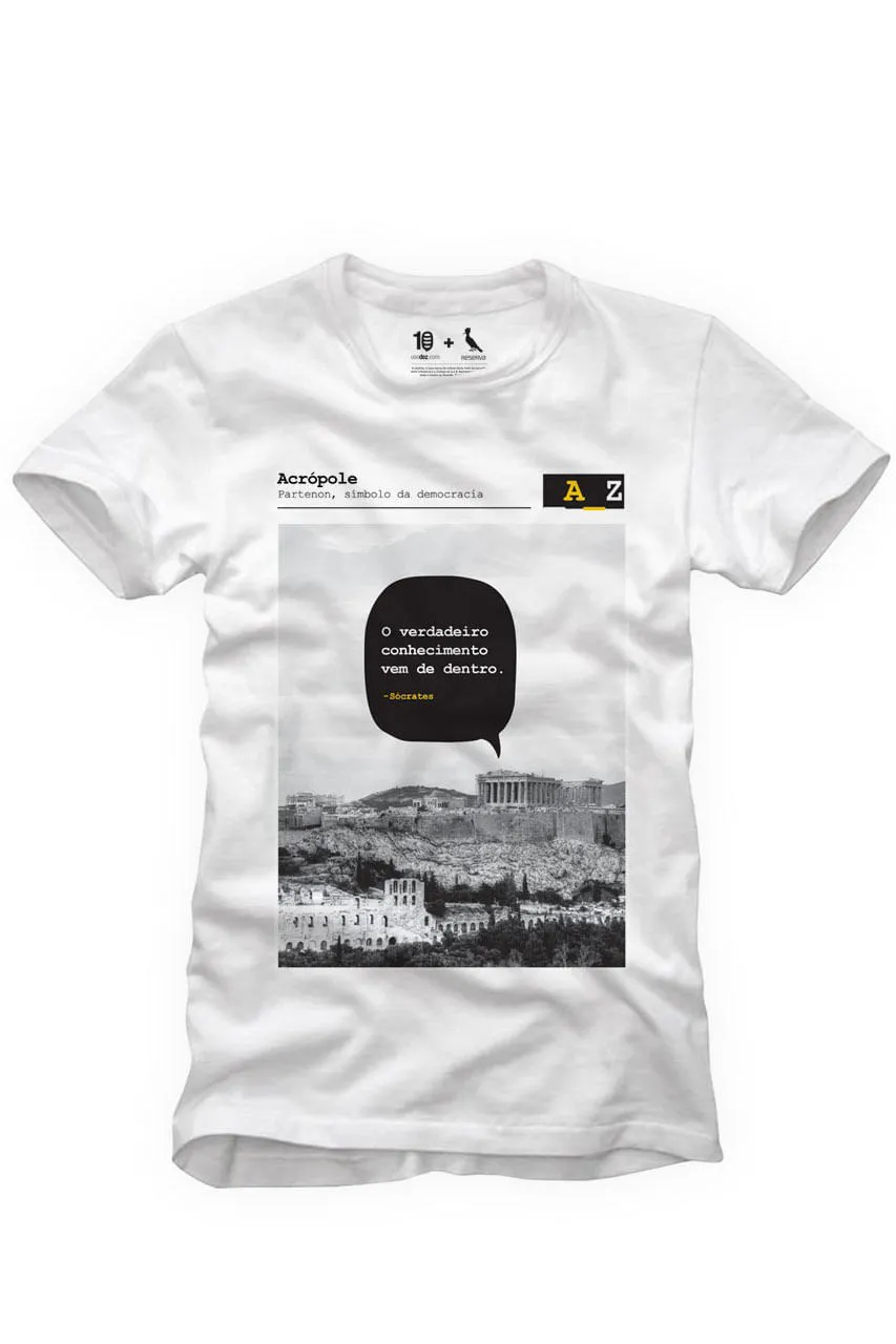 CAMISETA ACRÓPOLE MASCULINA