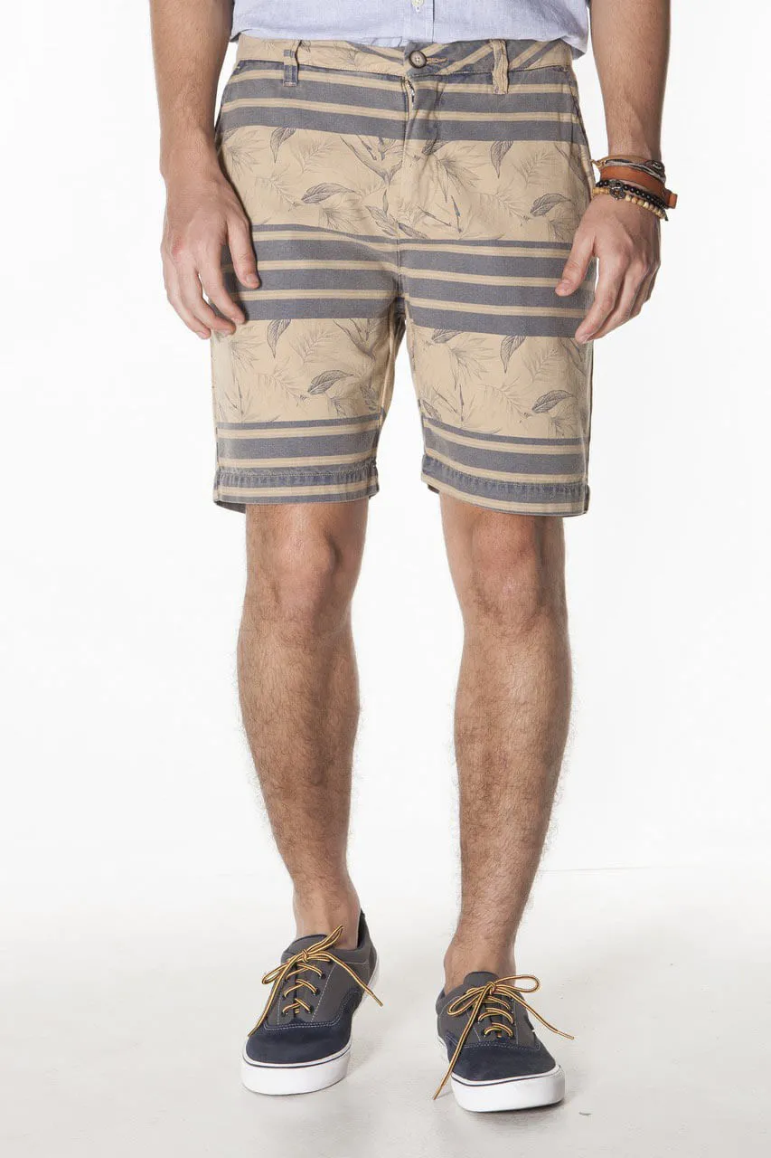 BERMUDA CASUAL LISTRA FLORAL