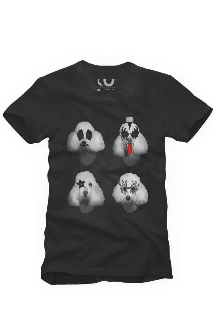 CAMISETA KISS POODLE