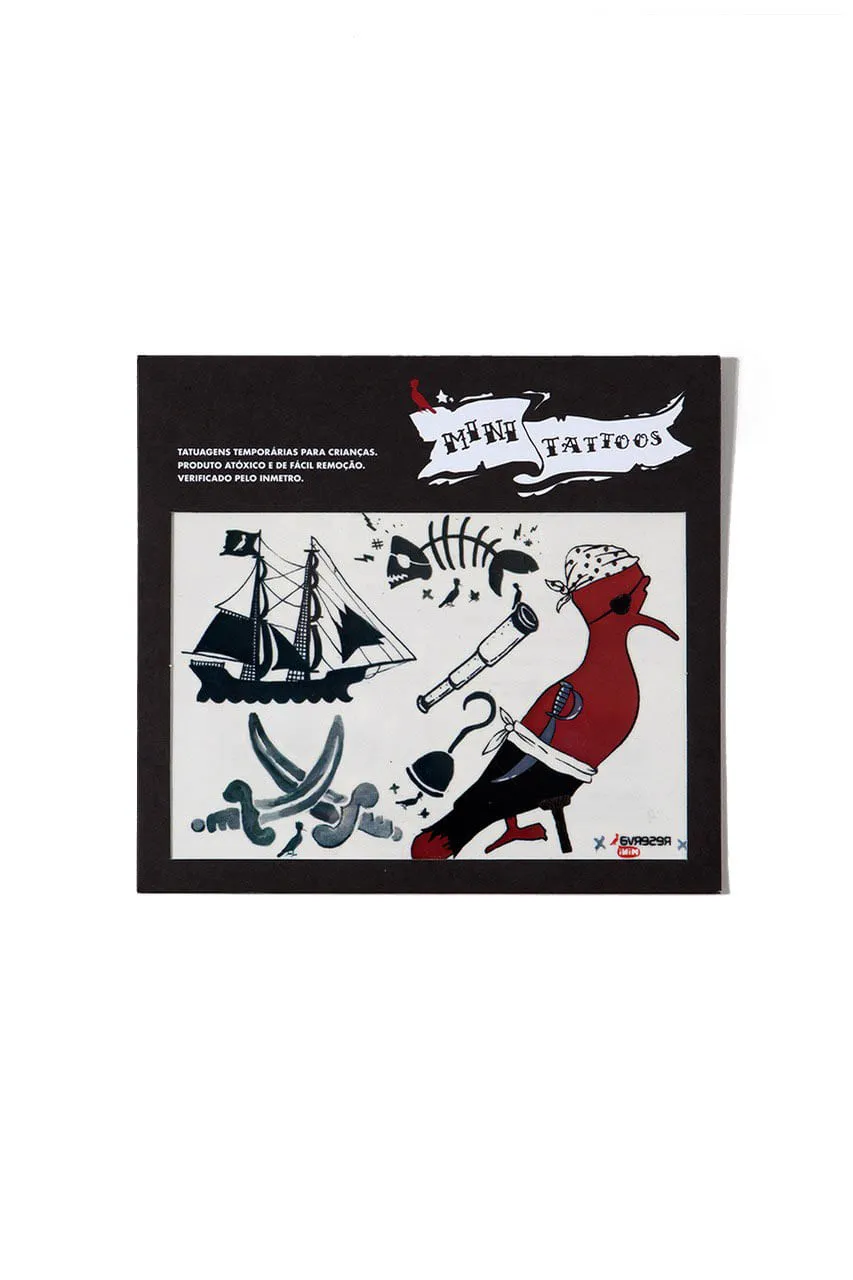 Tatuagem Mini Pirata | Mini
