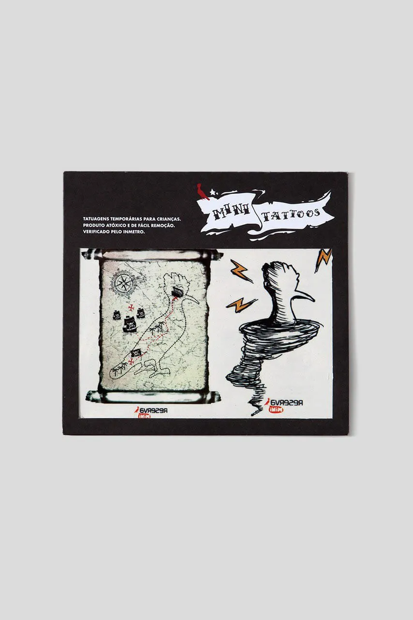 Tatuagem Mini Mapa | Mini