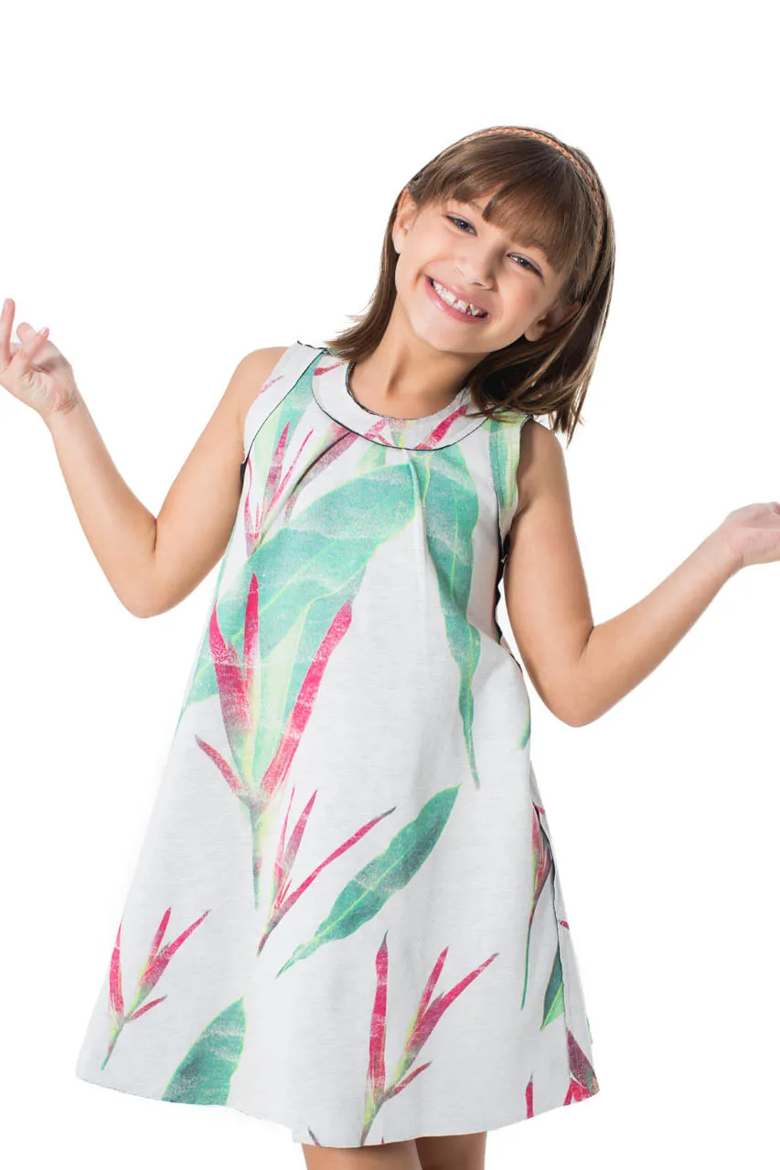 Vestido Dupla Face Boipeba Menina | Mini