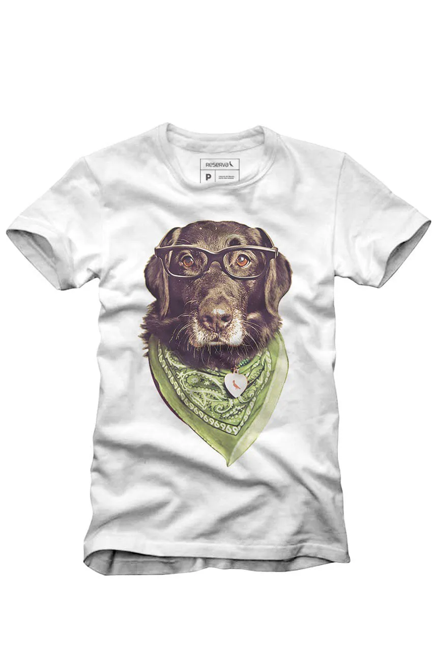 CAMISETA DOG HIPSTER