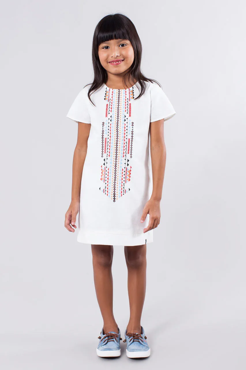 Vestido Reserva Mini Linho Bordado | Mini