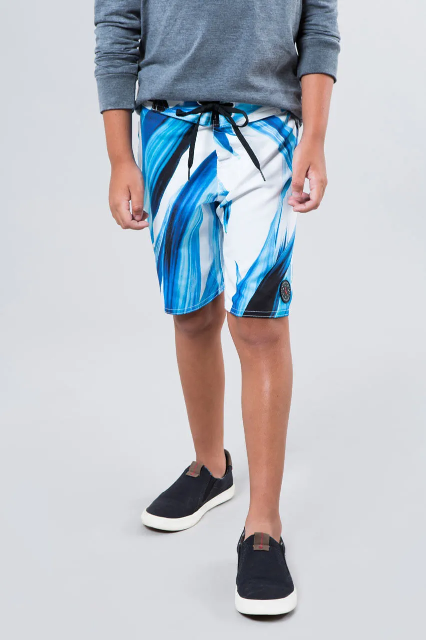 Bermuda De Praia Reserva Mini Folhagem Mar | Mini