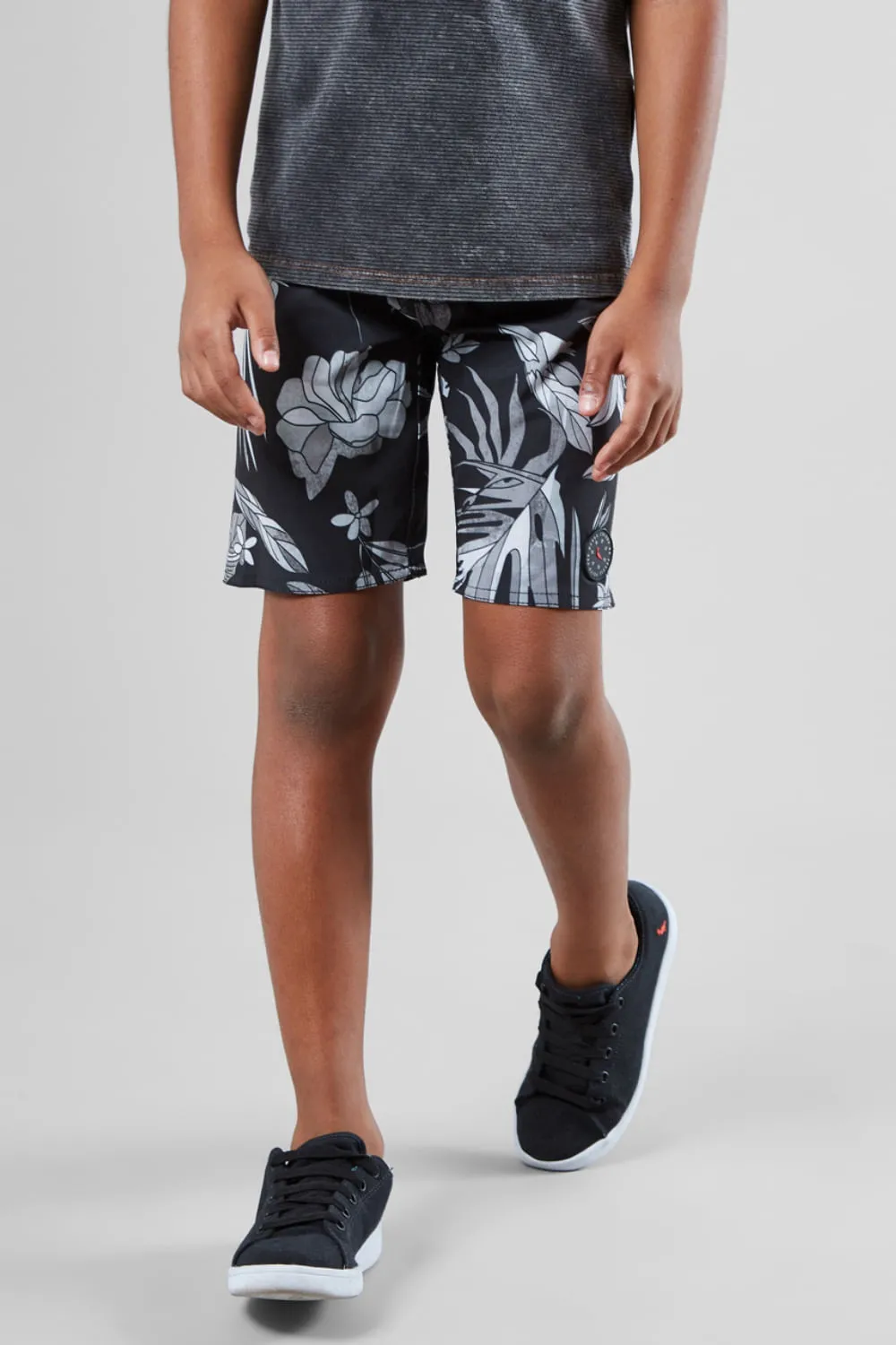 Bermuda De Praia Reserva Mini Floral Carnaval | Mini