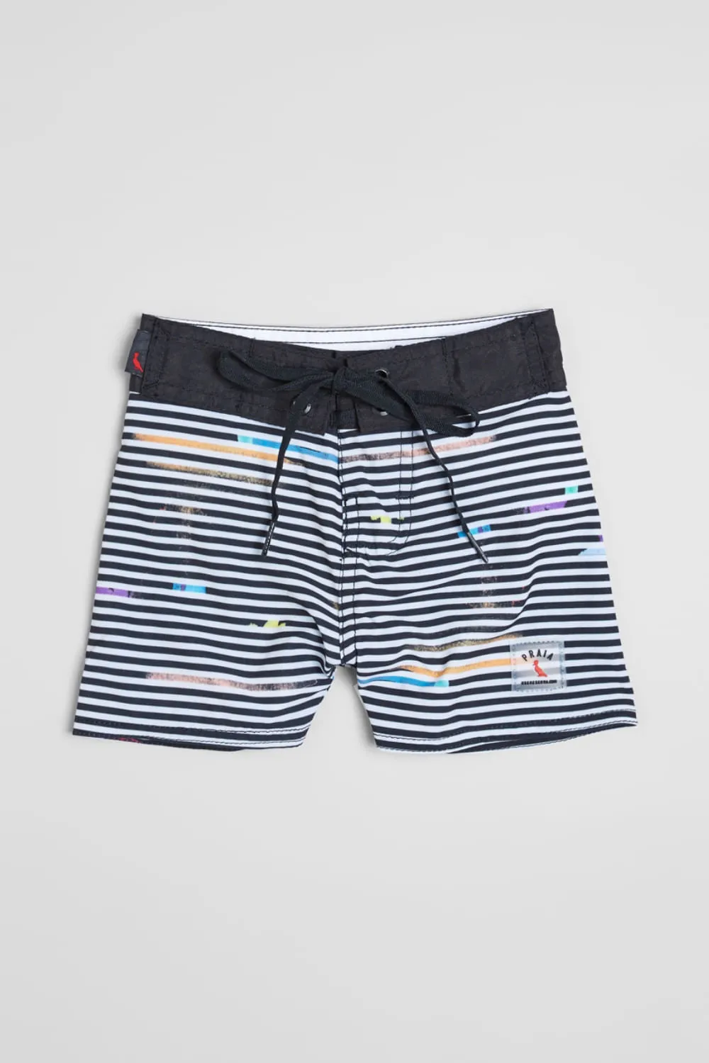 Bermuda De Praia Reserva Mini Bebê Listrado Manchado | Mini