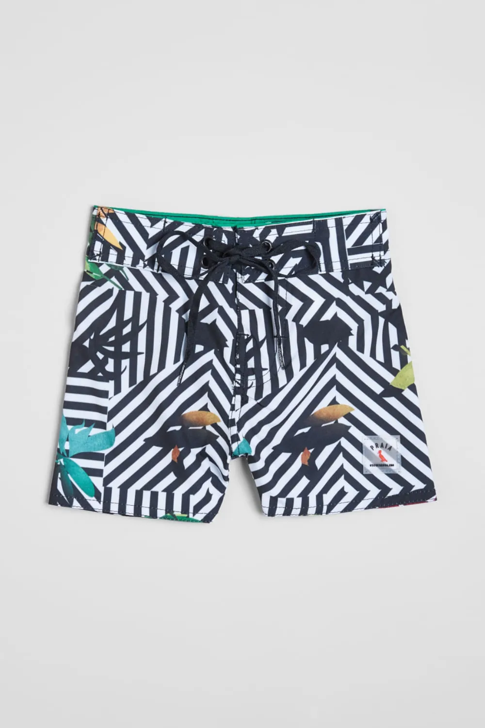 Bermuda De Praia Reserva Mini Bebê Floral Tumulto | Mini