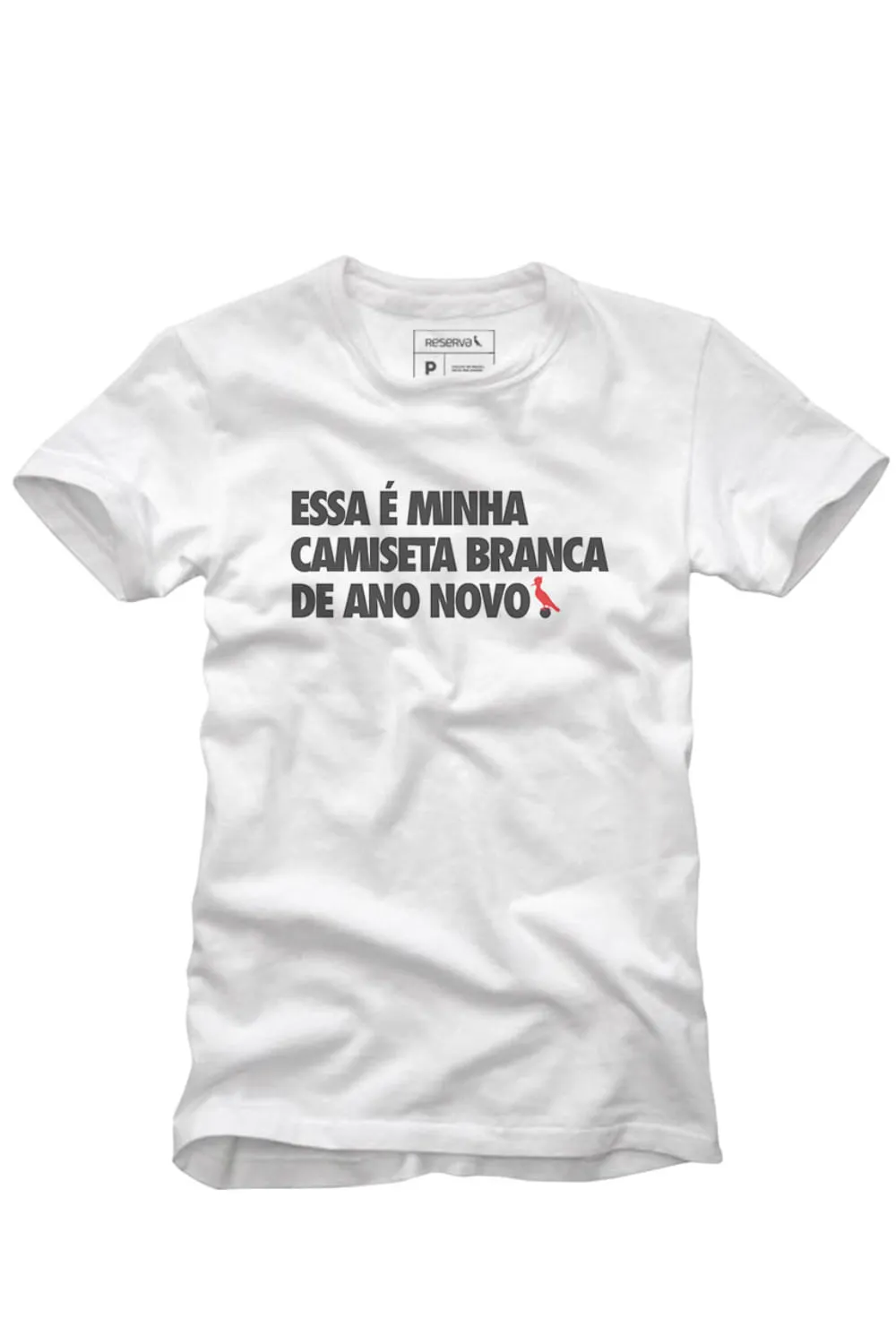 CAMISETA BRANCA ANO NOVO