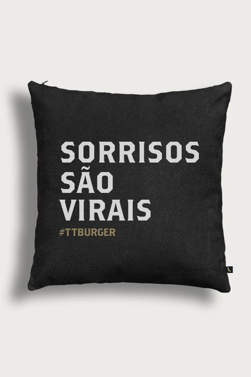 ALMOFADA SORRISOS SÃO VIRAIS