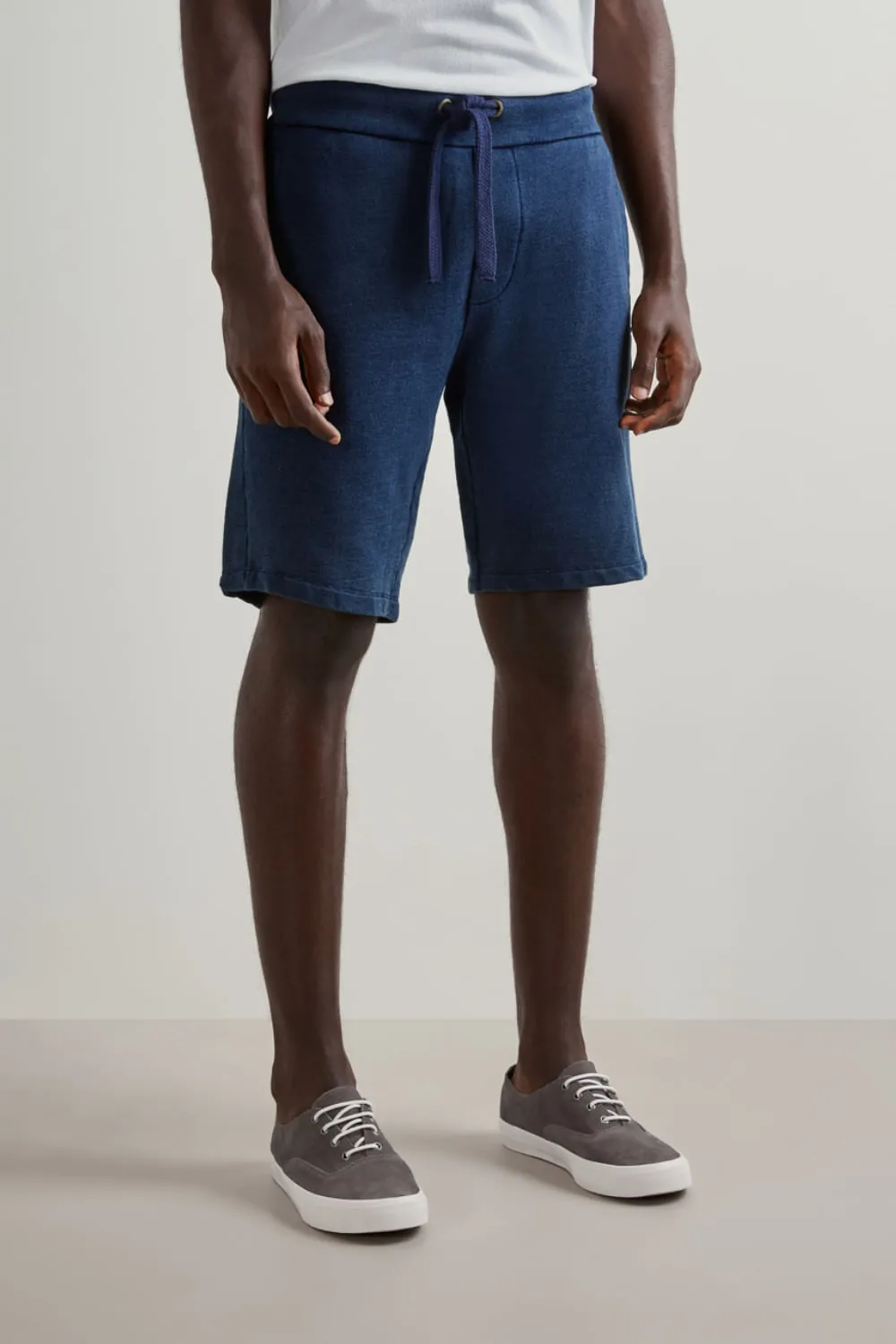 BERMUDA MOLETON INDIGO LIBERDADE