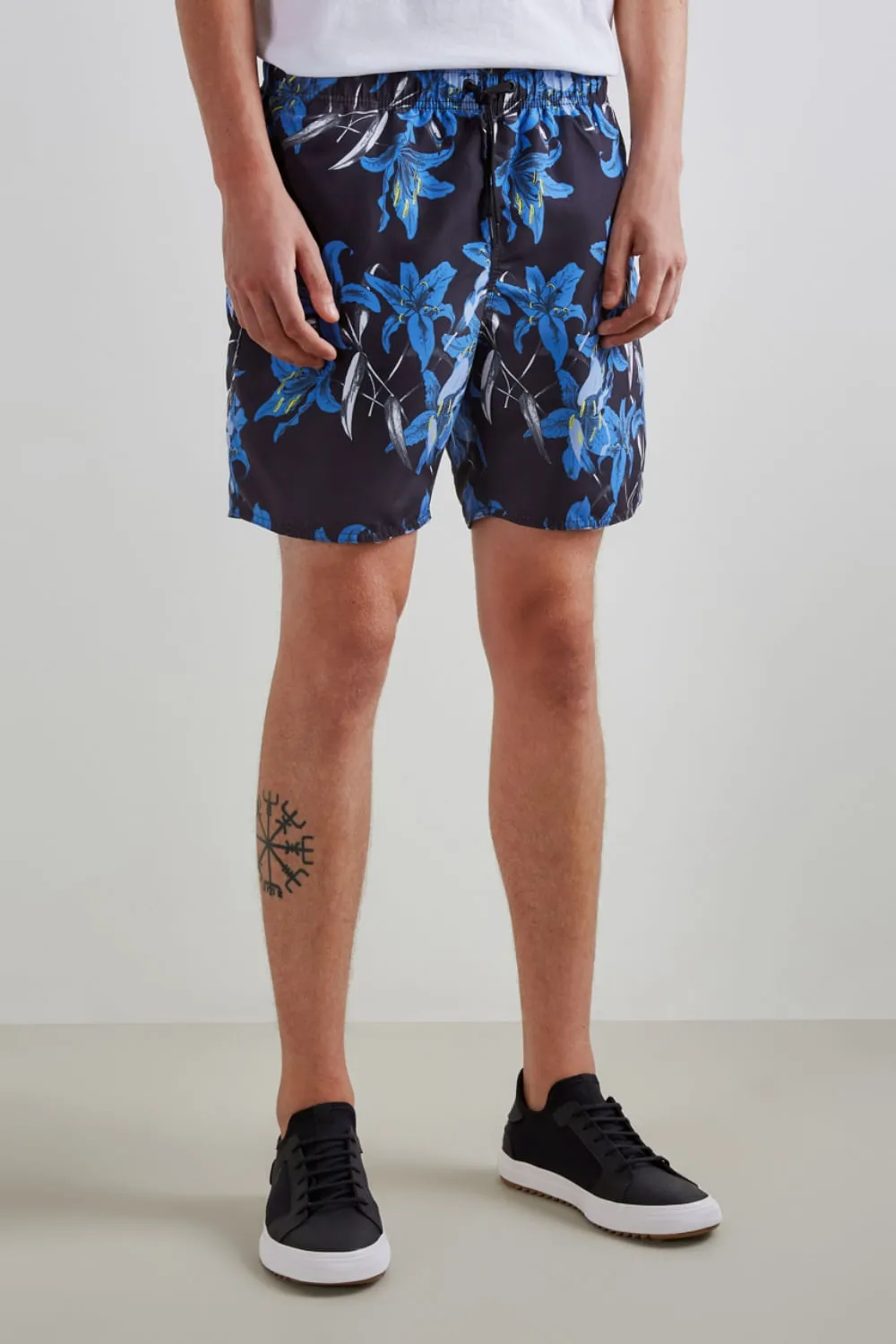 SHORT PF DE PRAIA ESTAMPADO DELIRIO