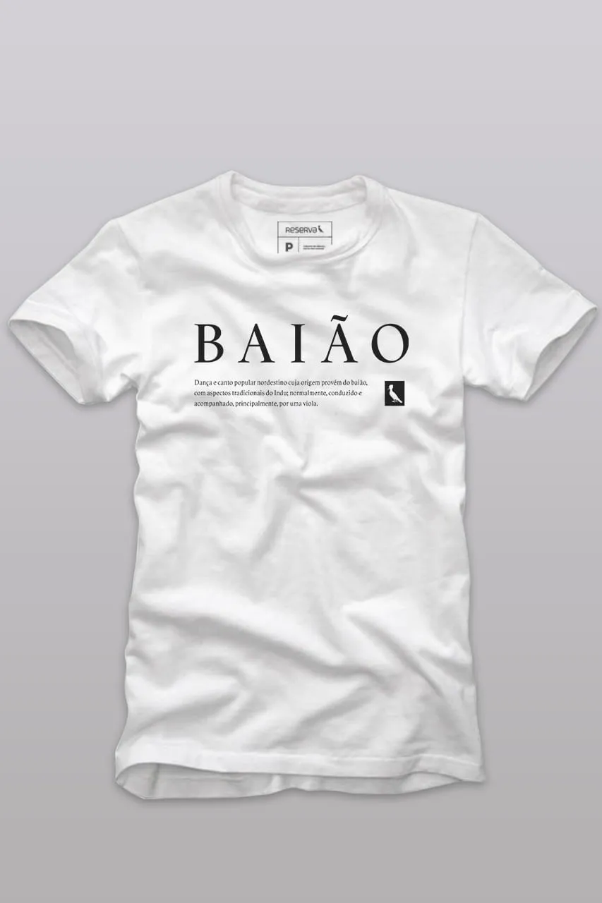 CAMISETA ESTAMPADA BAIÃO RESERVA