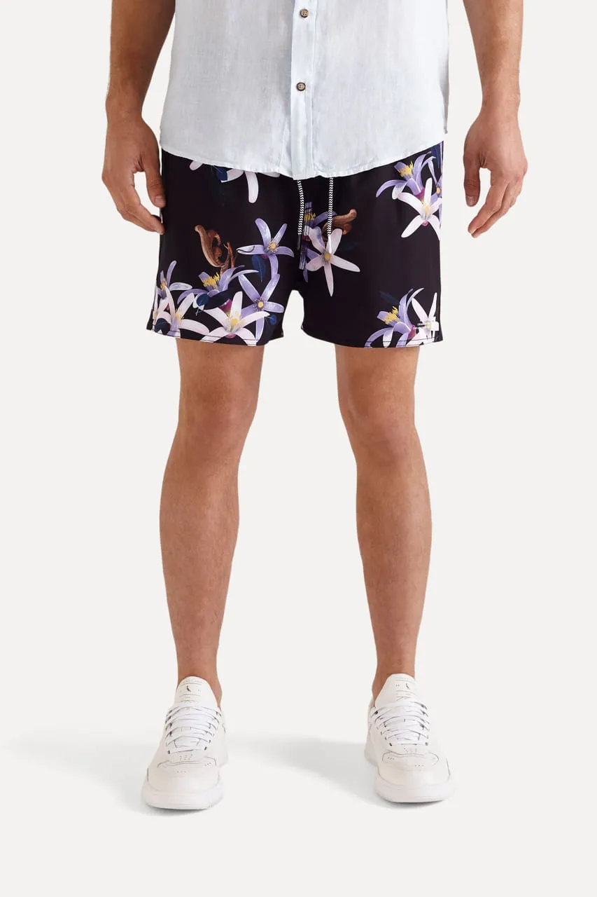 SHORT PRAIA FLOR LIMÃO