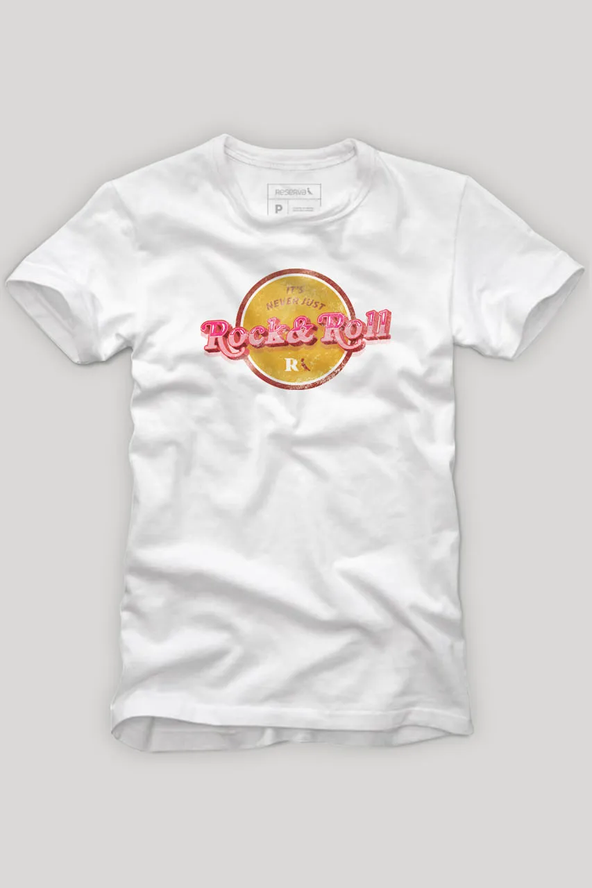 CAMISETA NEVER JUST ROCK N ROLL