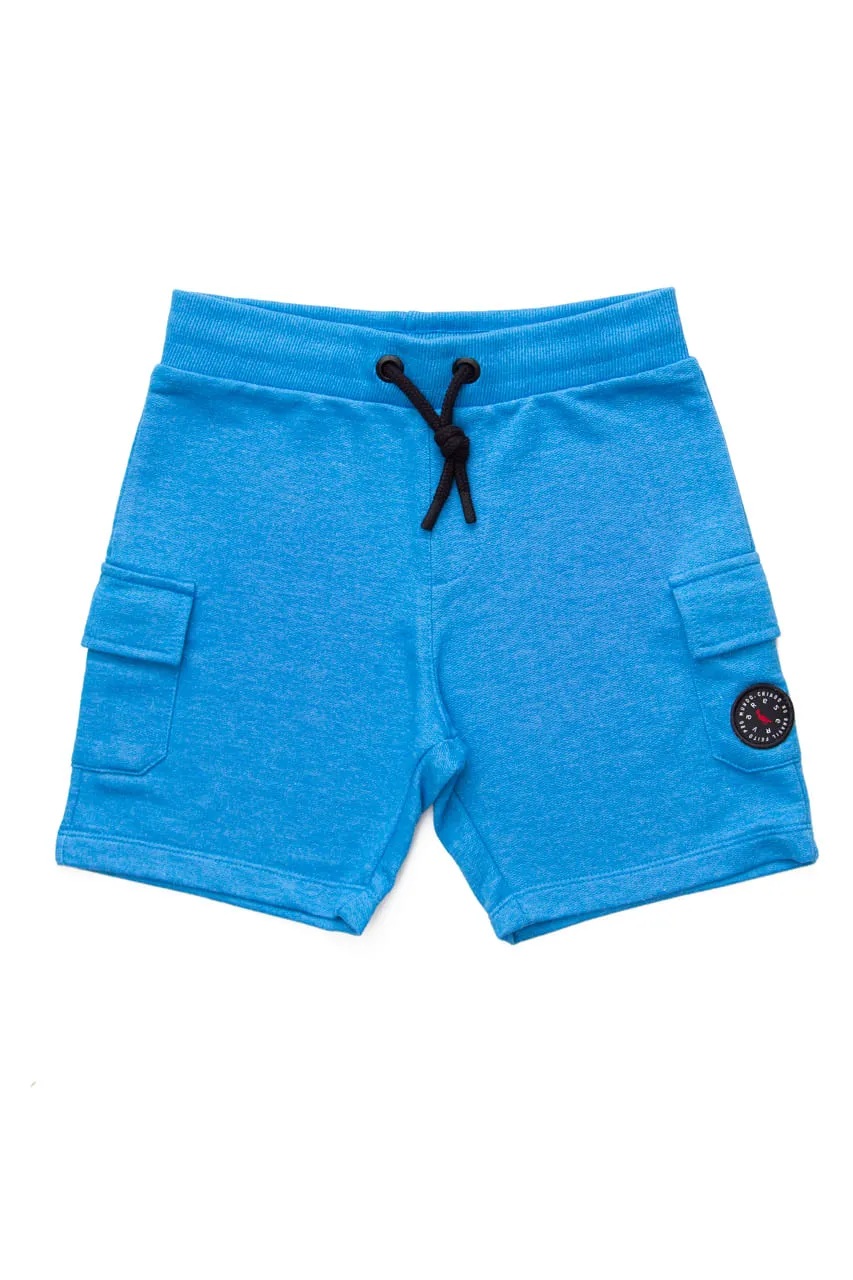 BERMUDA MINI CARGO MOLETOM