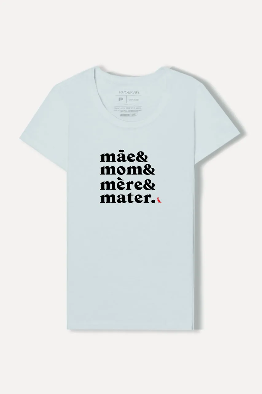 CAMISETA MÃE LINGUAS