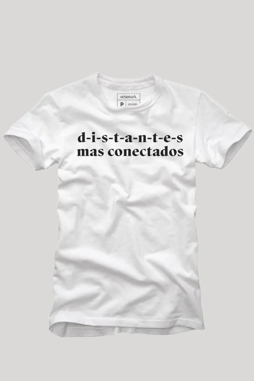 CAMISETA DISTANTES MAS CONECTADOS