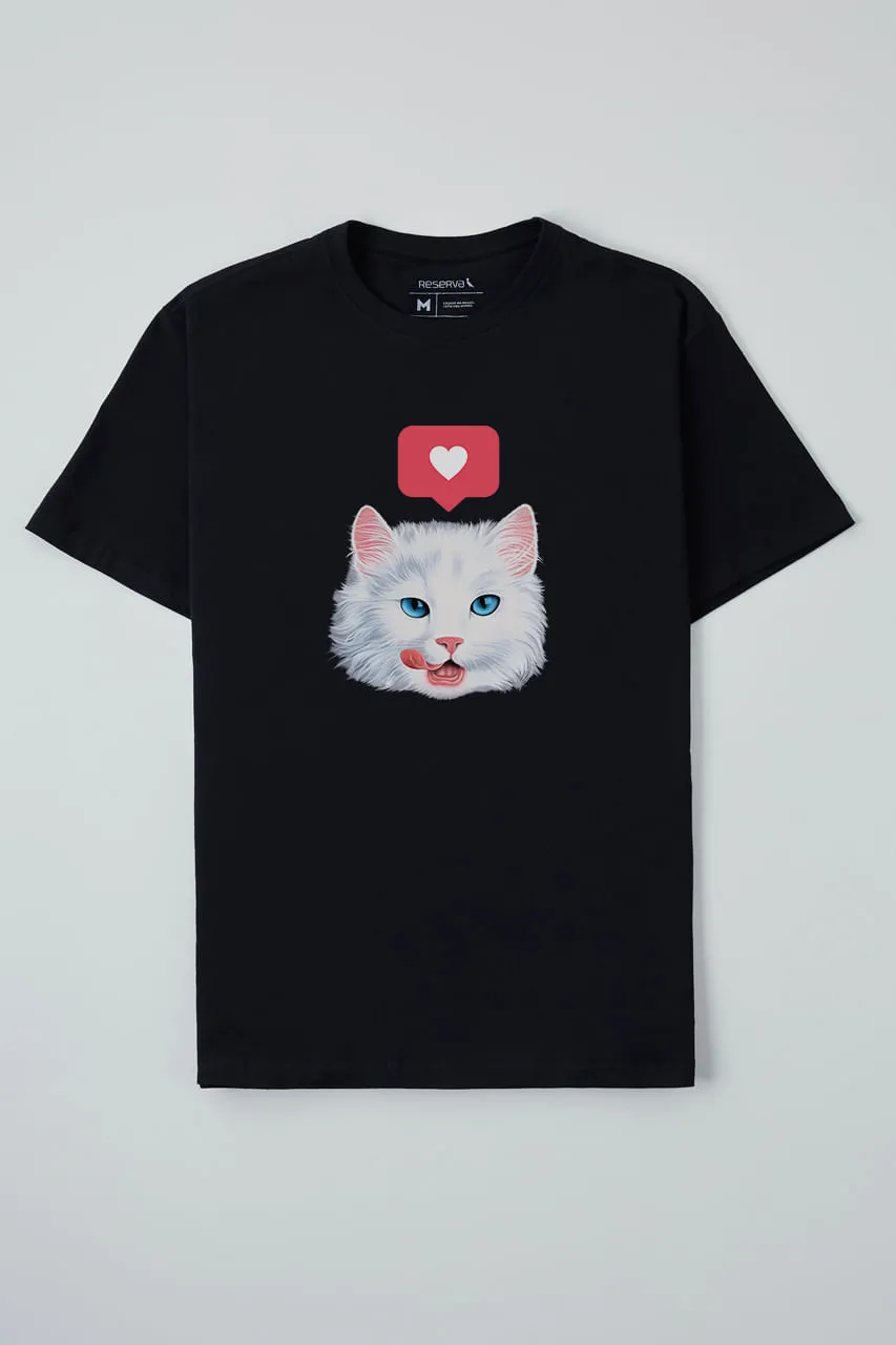 CAMISETA KOPENHAGEN LÍNGUA DE GATO LIKE