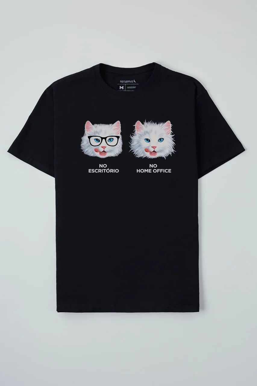 CAMISETA KOPENHAGEN LÍNGUA DE GATO HOME OFFICE