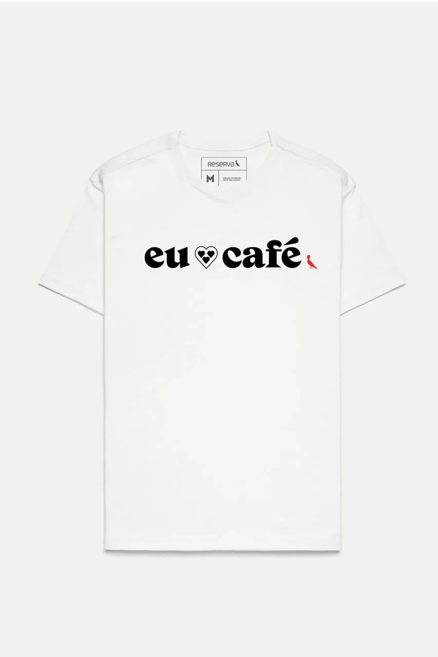 CAMISETA EU AMO CAFÉ