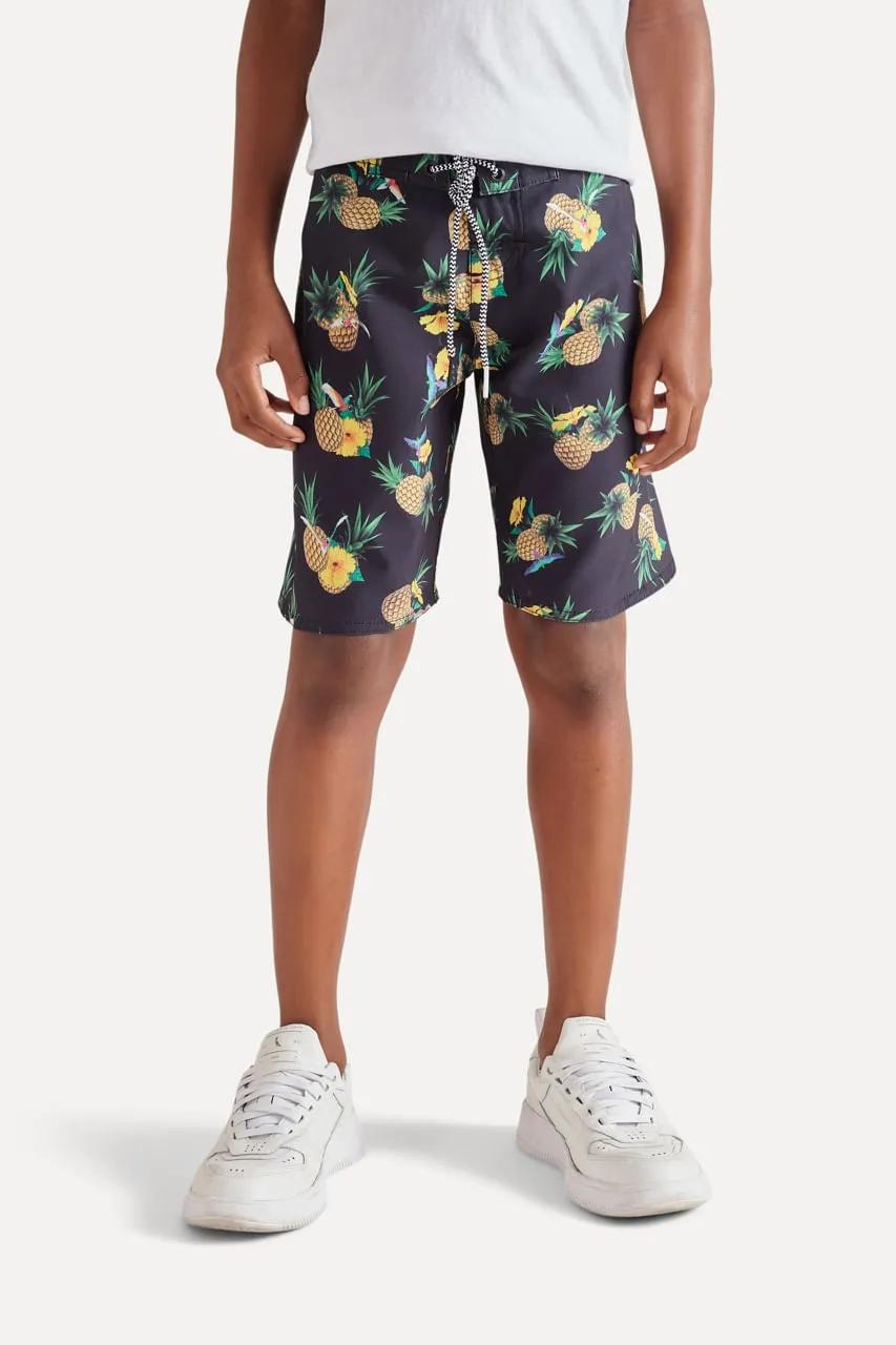 BERMUDA DE PRAIA MINI TROPICAL